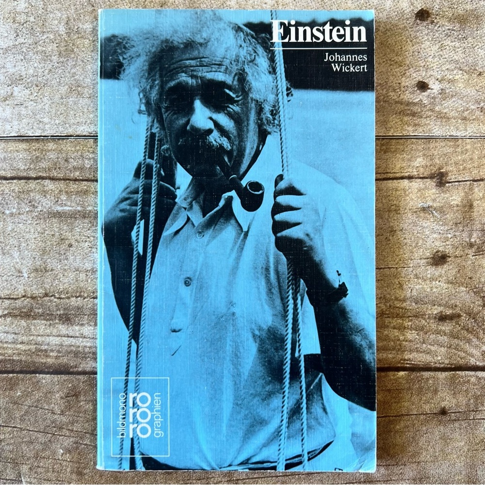 Einstein Johannes Wickert rororo Monographien German Biography 1989‎ Paperback
